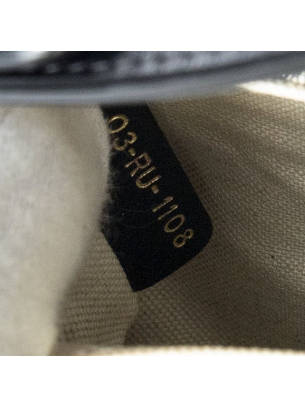 Dior New Saddle Bag Navy Beige Oblique Peacock Canvas - Picture 10 of 10